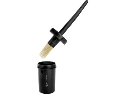 Szczotka do kopyt z etui Waldhausen, czarna