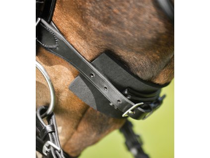 Podkładka pod nachrapnik Waldhausen, pianka, 1 szt., czarny