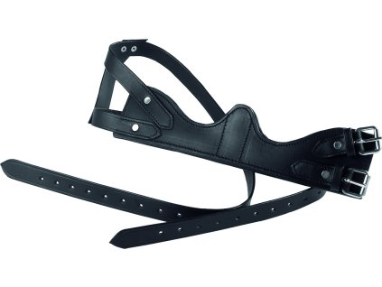 Łykawka Waldhausen, skóra, czarna