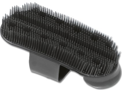 Plastikowe zgrzebło Waldhausen, czarne