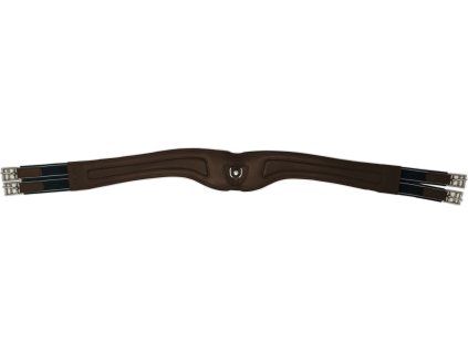 Popręg Rambo Micklem, dark havana (Długość 110 cm)