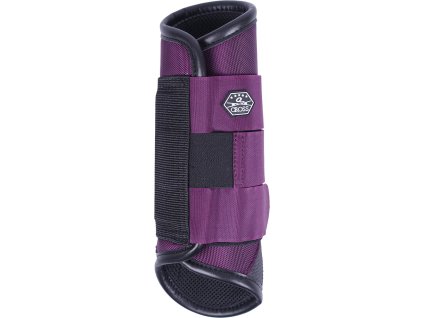 Ochraniacze na ścięgna tylne Eventing Technical QHP, para, jagodowe