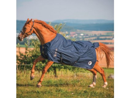 Derka Padokowa Wodoodporna HorSeven, 400 g, navy