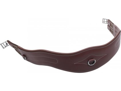 Anatomiczny popręg QHP, dark brown