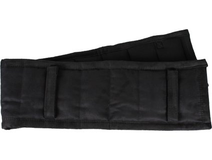 Podkładka pod pas do lonżowania QHP, czarna