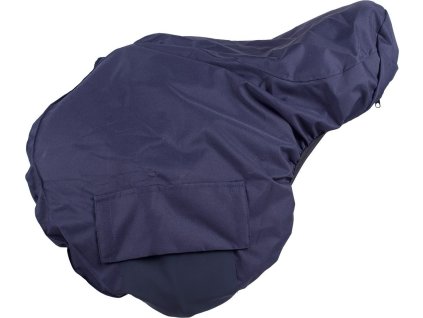 Pokrowiec na siodło QHP, odpowiedni do jazdy konnej, navy