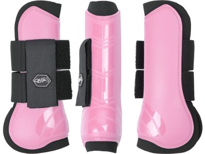Ochraniacze ścięgien przednie QHP, para, flamingo pink
