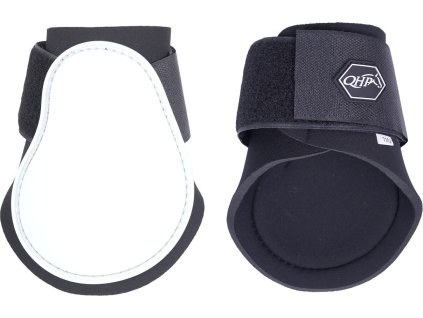 Ochraniacze ścięgien na tylne nogi QHP, para, białe