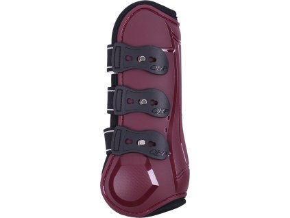 Ochraniacze na przednie ścięgna Champion QHP, para, burgundy