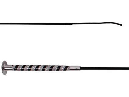 Bat ujeżdżeniowy Crystal QHP, różne rozmiary, czarny