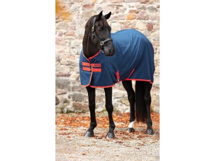 Derka stajenna Mio, 0 g, navy/red