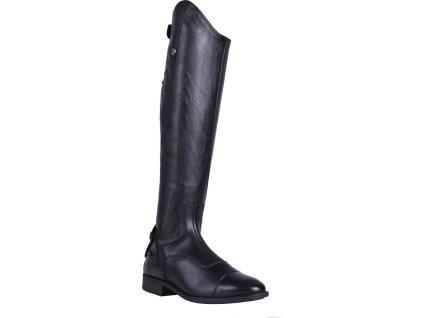 Oficerki Hugo QHP, standardowa łydka, męskie, czarne