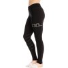 Legginsy wielofunkcyjne AA, z gripem, damskie, czarne