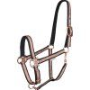 Kantar Rosé Shine Waldhausen, black/rosegold (Rozmiar PONY)