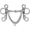 Wędzidło Pelham Waldhausen, pojedynczo łamane, 16 mm