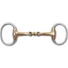 Wędzidło Oliwkowe Podwójnie Łamane Waldhausen, 16/18 mm