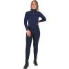 Bryczesy Softshell Lymee QHP, z lejem, zimowe, damskie, navy (Rozmiar 40)