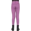 Legginsy jeździeckie Lize QHP, z pełnym lejem, dla dzieci, violet