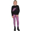 Bluza Lize QHP, dla dzieci, black/violet (Rozmiar 140)