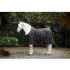 Derka Show Ready Horseware, z kapturem, black/black & silver (Długość pleców 115 cm)