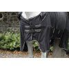 Derka Show Ready Horseware, z kapturem, black/black & silver (Długość pleców 115 cm)