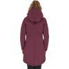 Zimowy płaszcz Maelynn QHP, damski, wine red (Rozmiar 40)