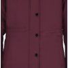 Zimowy płaszcz Maelynn QHP, damski, wine red (Rozmiar 40)