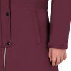 Zimowy płaszcz Maelynn QHP, dla dzieci, wine red (Rozmiar 152)