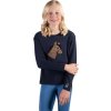 T-shirt Mia HKM, dziecięcy, deep blue
