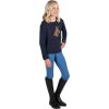 T-shirt Mia HKM, dziecięcy, deep blue