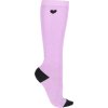 Podkolanówki Lize QHP, 2 pary, black/violet