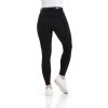 Bryczesy Safir Je t'aime Equithème, z pełnym lejem, damskie, black/blue