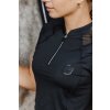 Koszulka Alice Je t'aime Equithème, damska, czarna