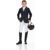 Marynarka konkursowa Soft Classic Equithème, dziecięca, navy/grey