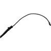 Bat ujeżdżeniowy Whip&Go, 100 cm, czarny (Długość 100 cm)