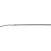 Bat ujeżdżeniowy Whip&Go, 100 cm, czarny (Długość 100 cm)