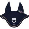 Nauszniki X Fise Piping Equestro, navy blazer (Rozmiar FULL)