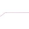 Bat ujeżdżeniowy Strassy Whip&Go, różne rozmiary, rainbow (Długość 100 cm)