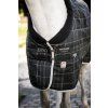 Derka stajenna Rhino Original Vari Layer®, 250 g, black/grey/white check & grey (Długość pleców 115 cm)