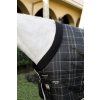 Derka stajenna Rhino Original Vari Layer®, 250 g, black/grey/white check & grey (Długość pleców 115 cm)