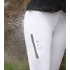 Bryczesy Odette ELT, z lejem, damskie, białe