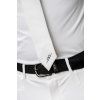 Pasek pleciony Lucca AA, core black (Długość 80 cm)