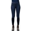 Bryczesy jeździeckie Newmarket Horseware, z lejem kolanowym, damskie, navy