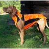 Derka dla psa Eddie Back on Track, orange (Rozmiar 45 cm)