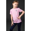Koszulka Kara Equipage, dziecięca, phlox pink