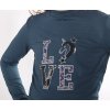 T-shirt Lizz QHP, dla dzieci, smokey blue