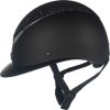 Kask jeździecki Alarion Diamond HKM, black/silver