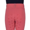 Legginsy jeździeckie Jaily QHP, z pełnym lejem, dziecięce, pink
