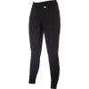 Legginsy jeździeckie Amalfi Lauria Garrelli, z pełnym lejem, czarne