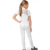 Koszulka konkursowa Crystal Champion Equestrian Stockholm, dziecięca, biała